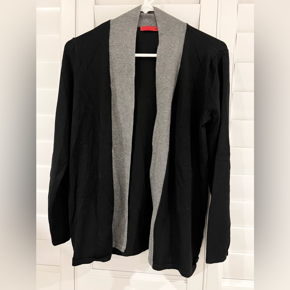 RED Black and Gray Cardigan